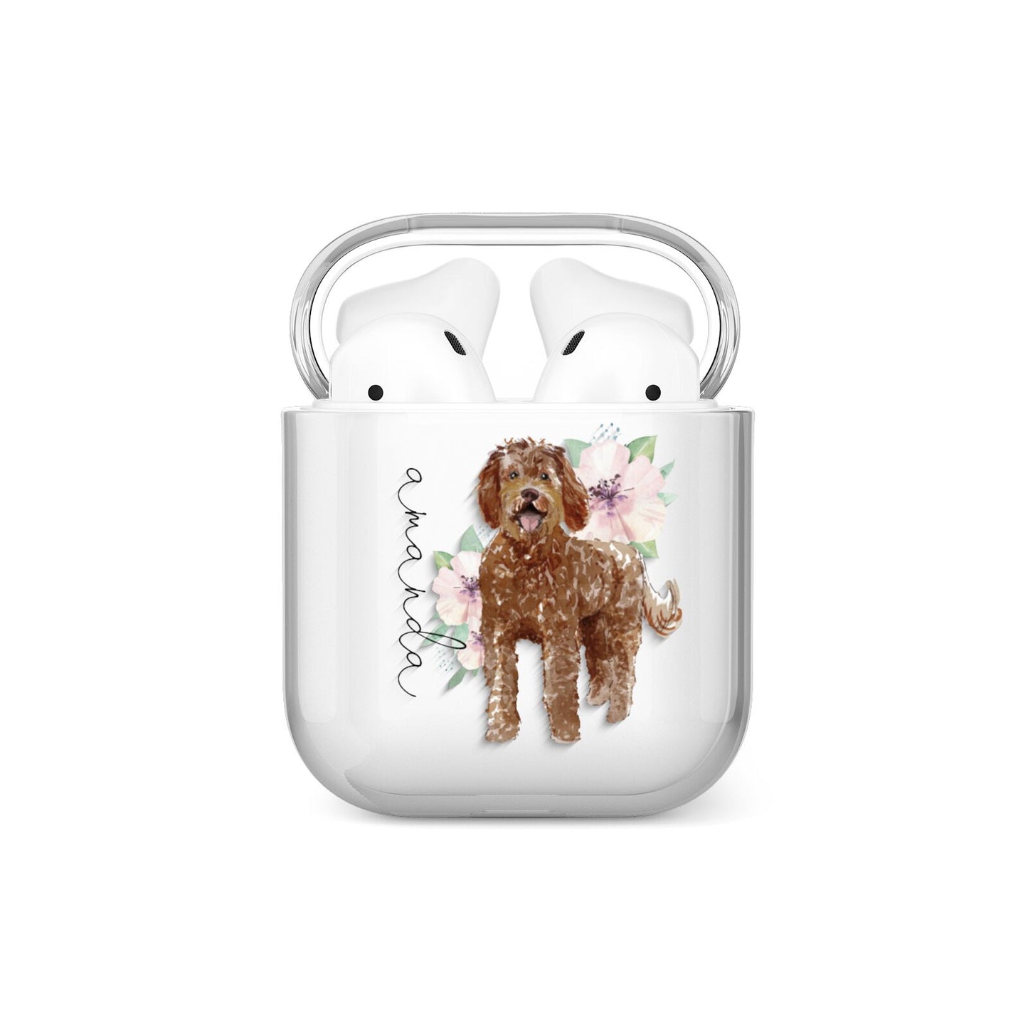 Personalised Labradoodle AirPods Case