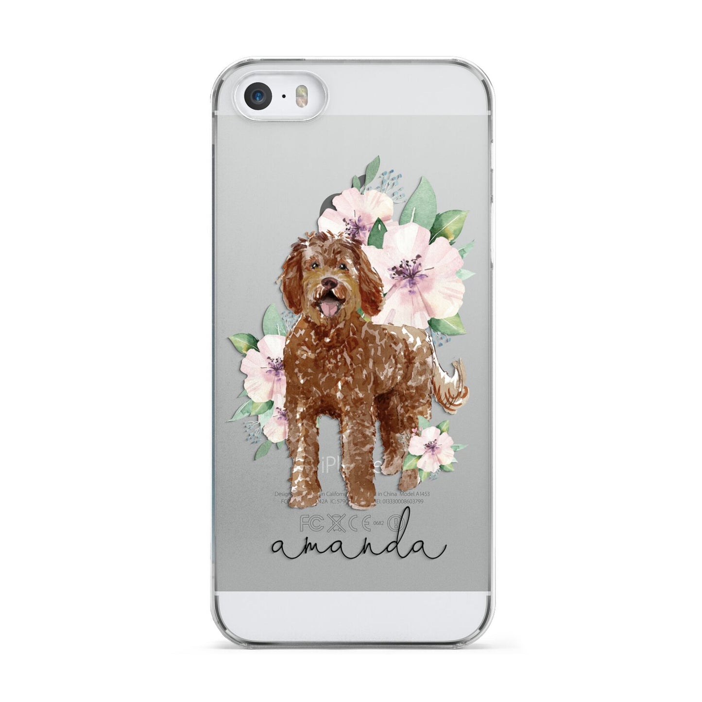 Personalised Labradoodle Apple iPhone 5 Case