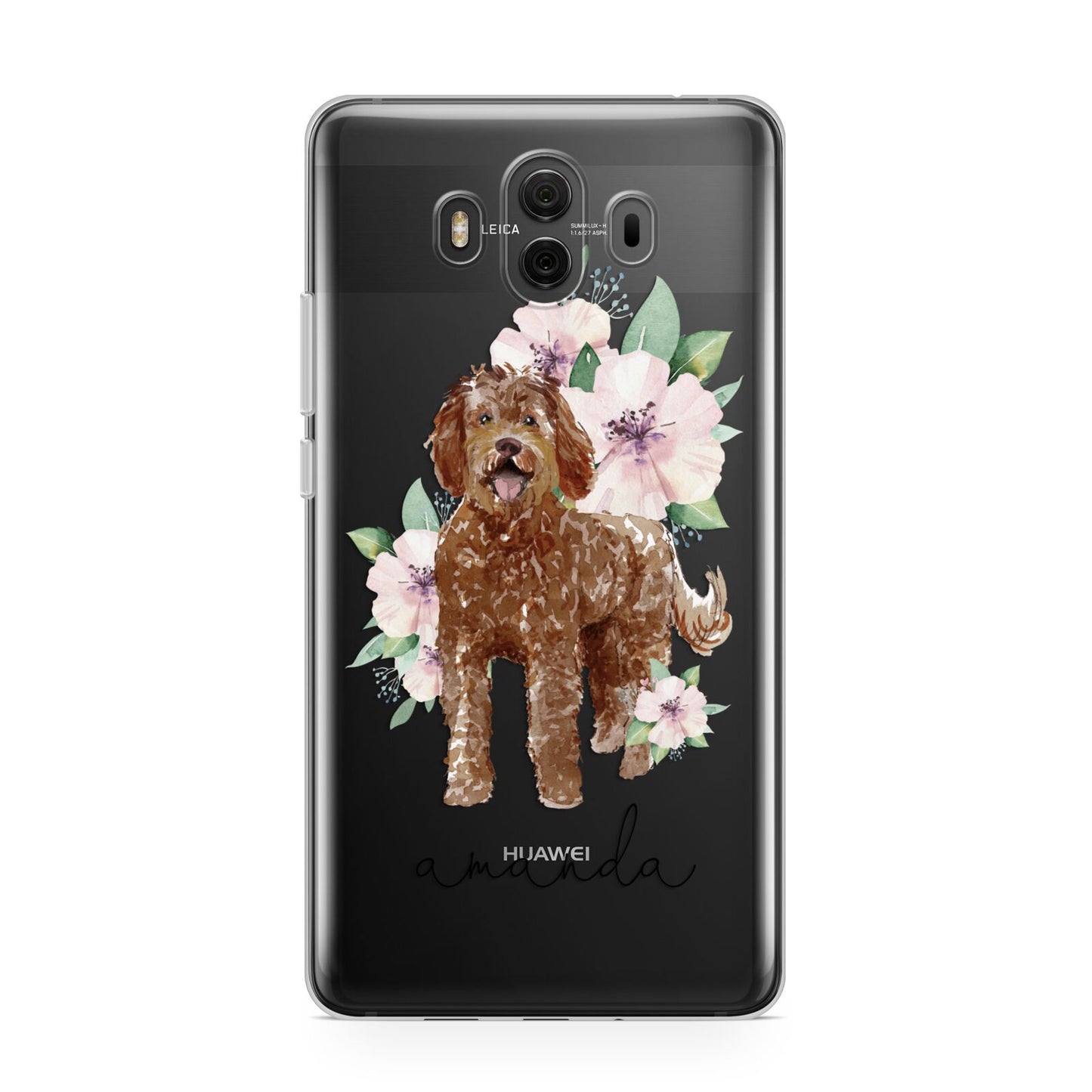Personalised Labradoodle Huawei Mate 10 Protective Phone Case