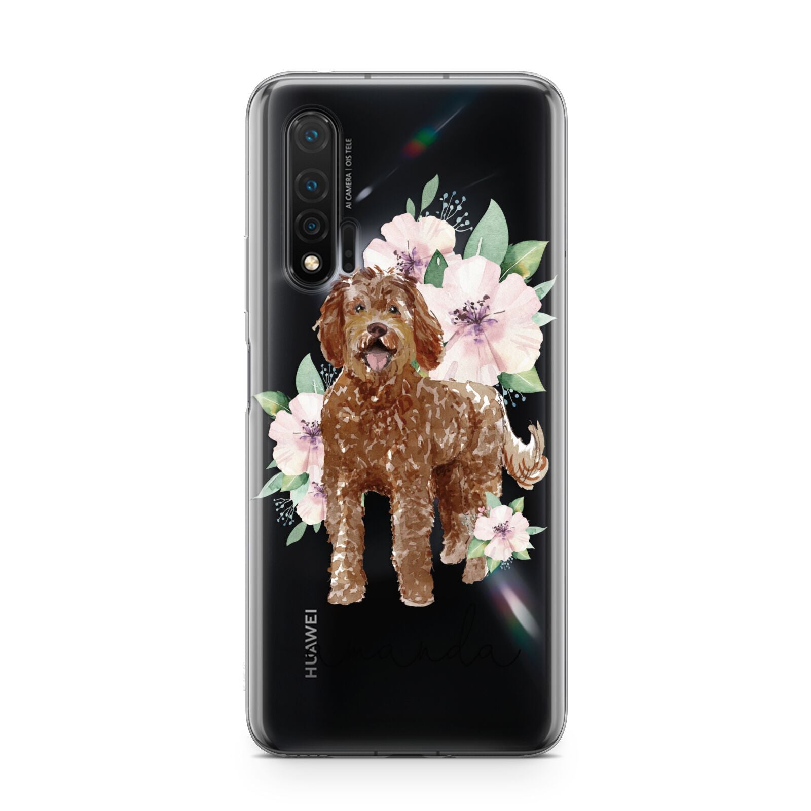 Personalised Labradoodle Huawei Nova 6 Phone Case
