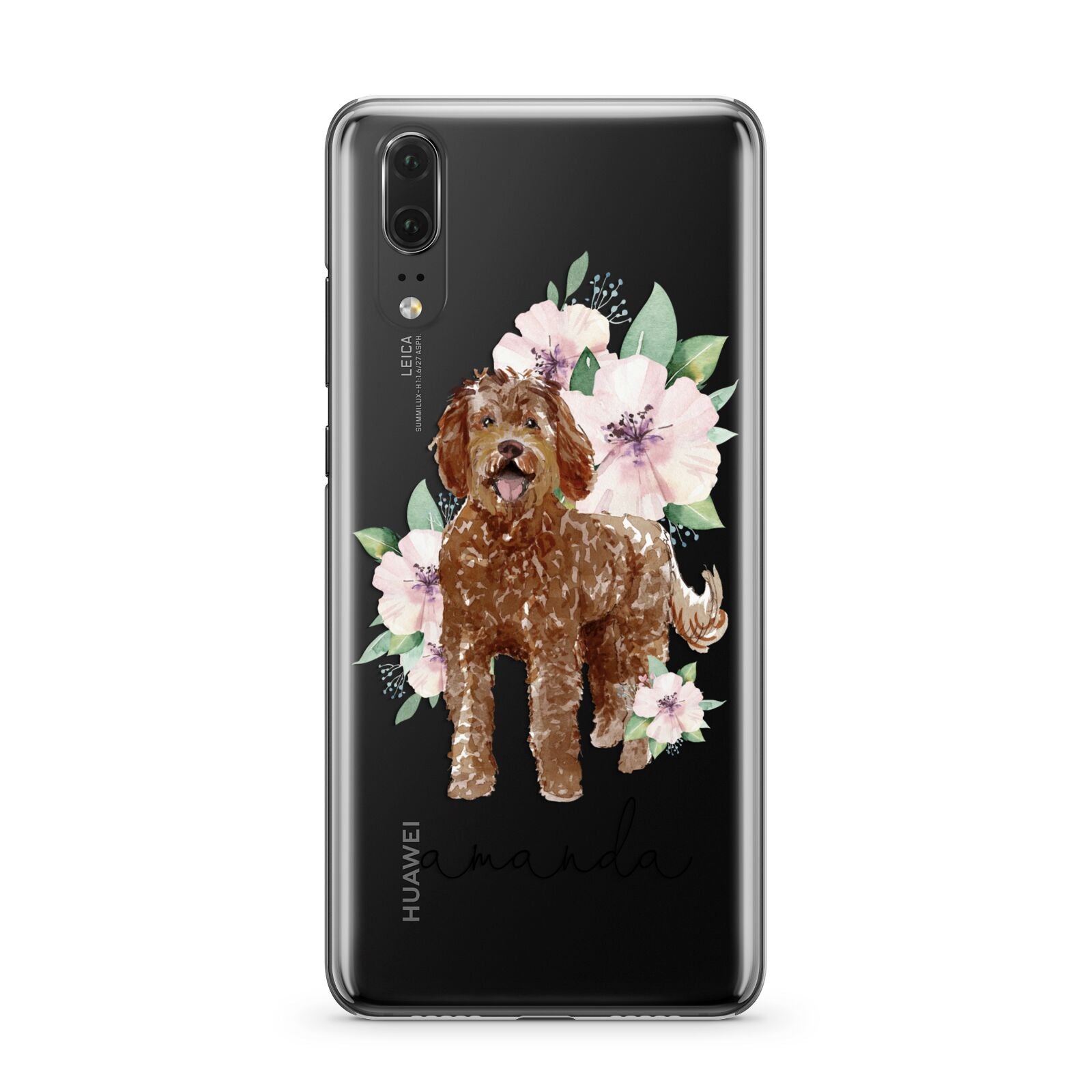 Personalised Labradoodle Huawei P20 Phone Case