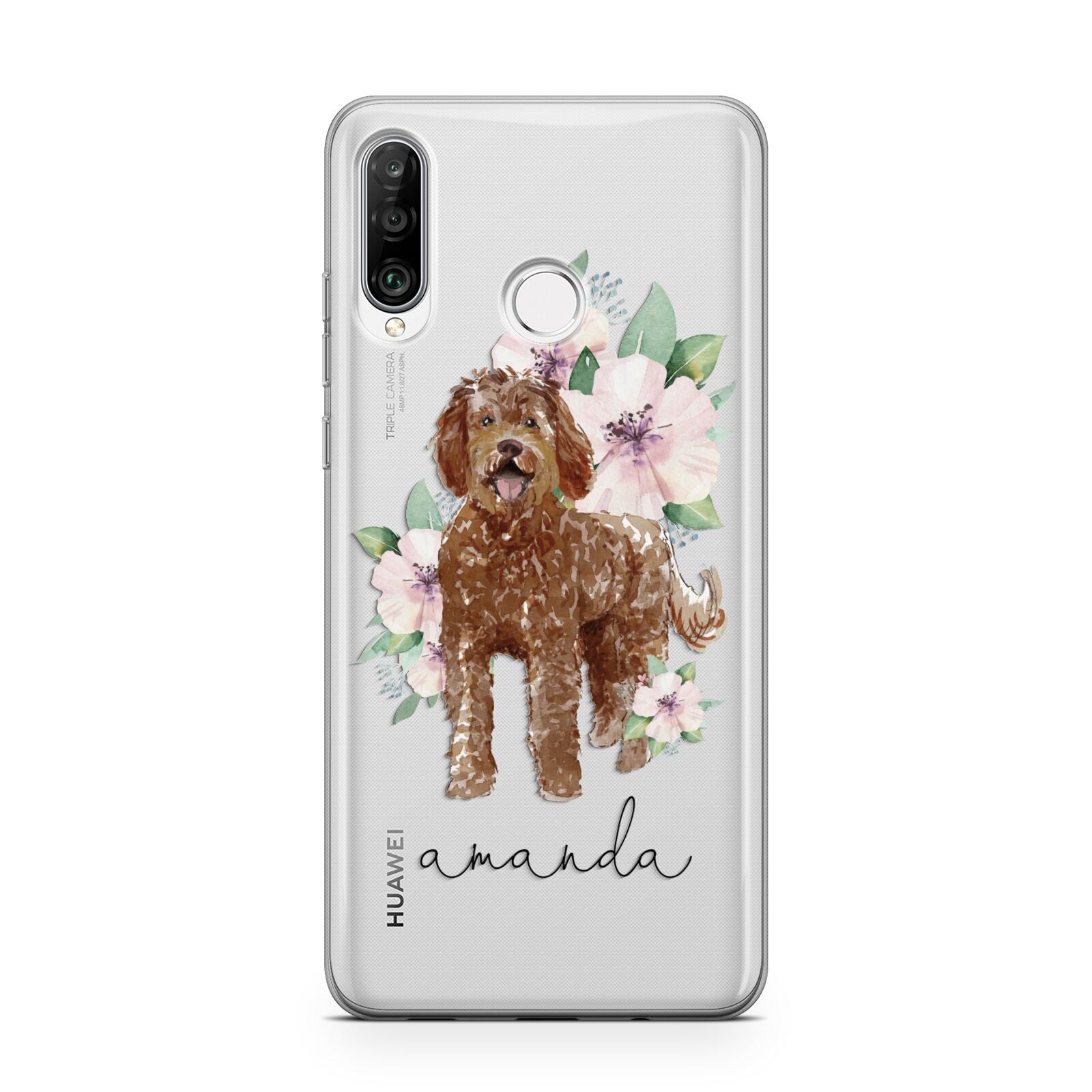 Personalised Labradoodle Huawei P30 Lite Phone Case