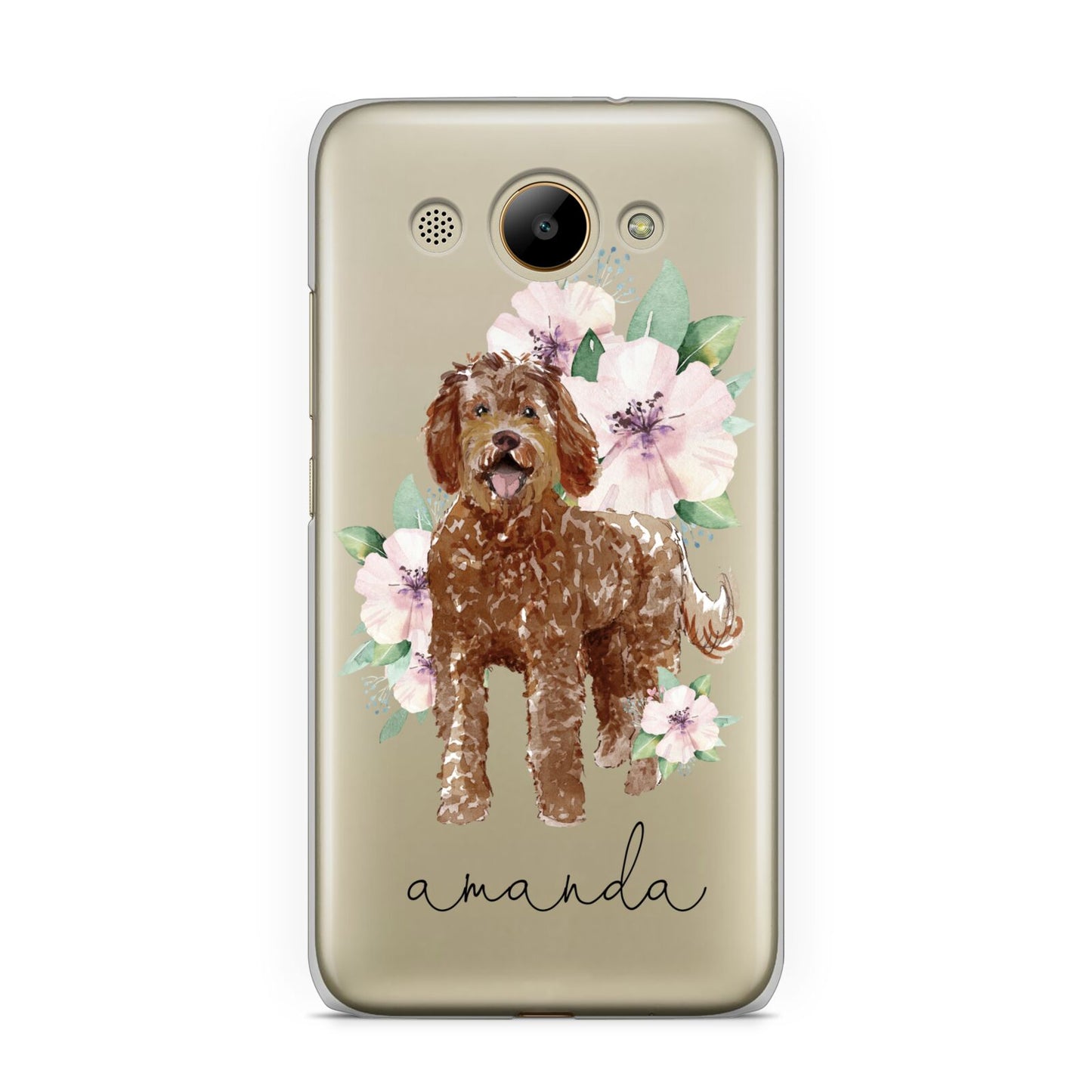 Personalised Labradoodle Huawei Y3 2017