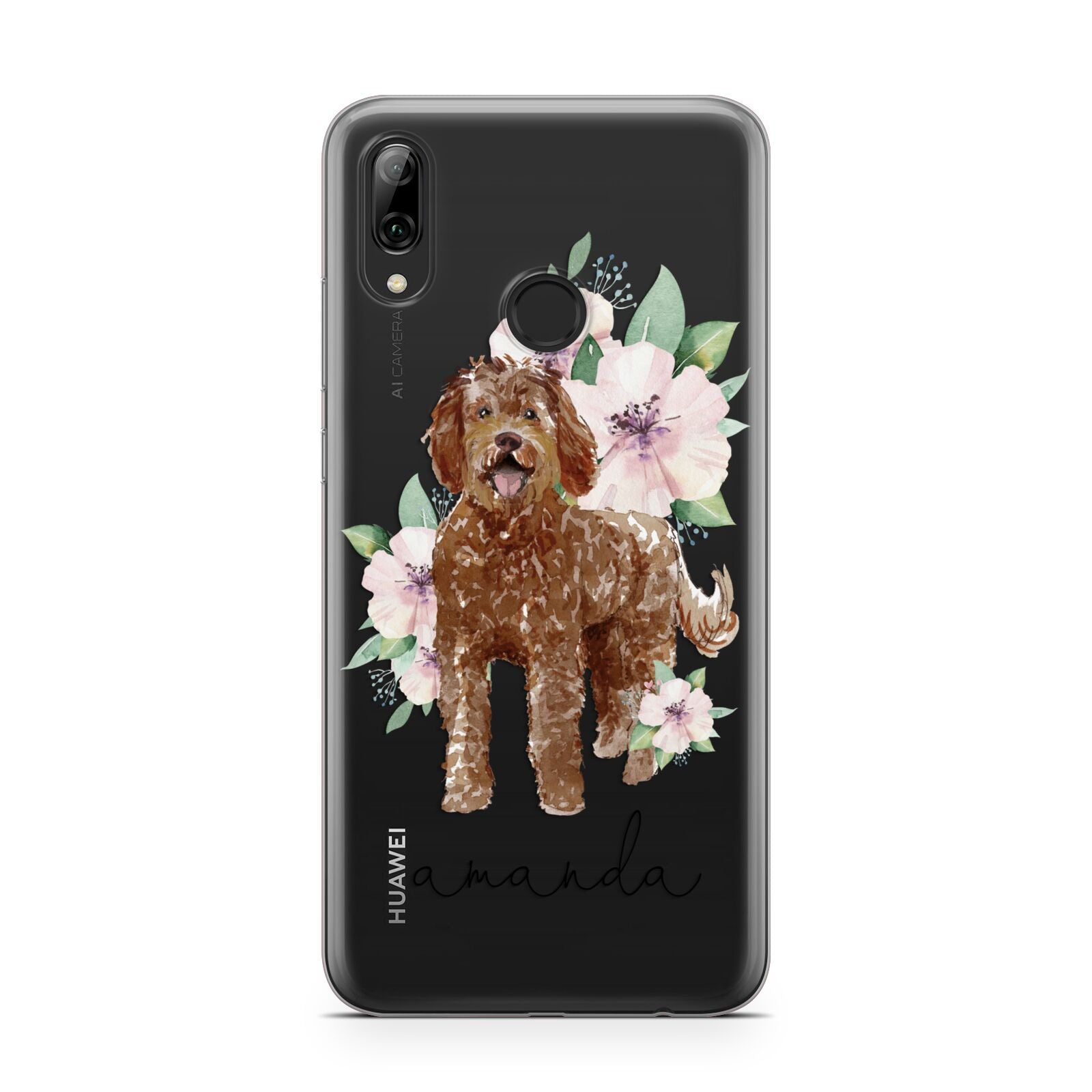 Personalised Labradoodle Huawei Y7 2019