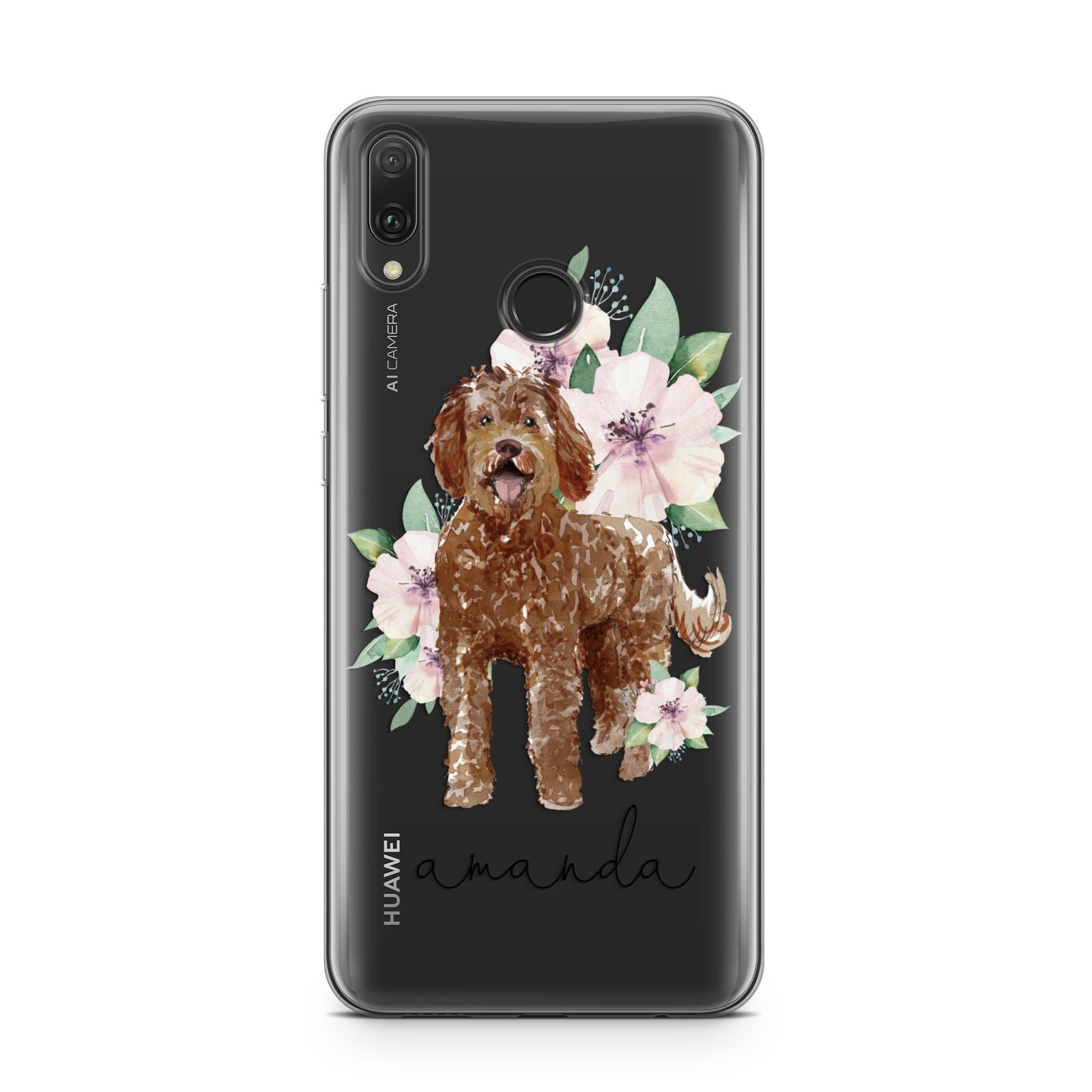 Personalised Labradoodle Huawei Y9 2019