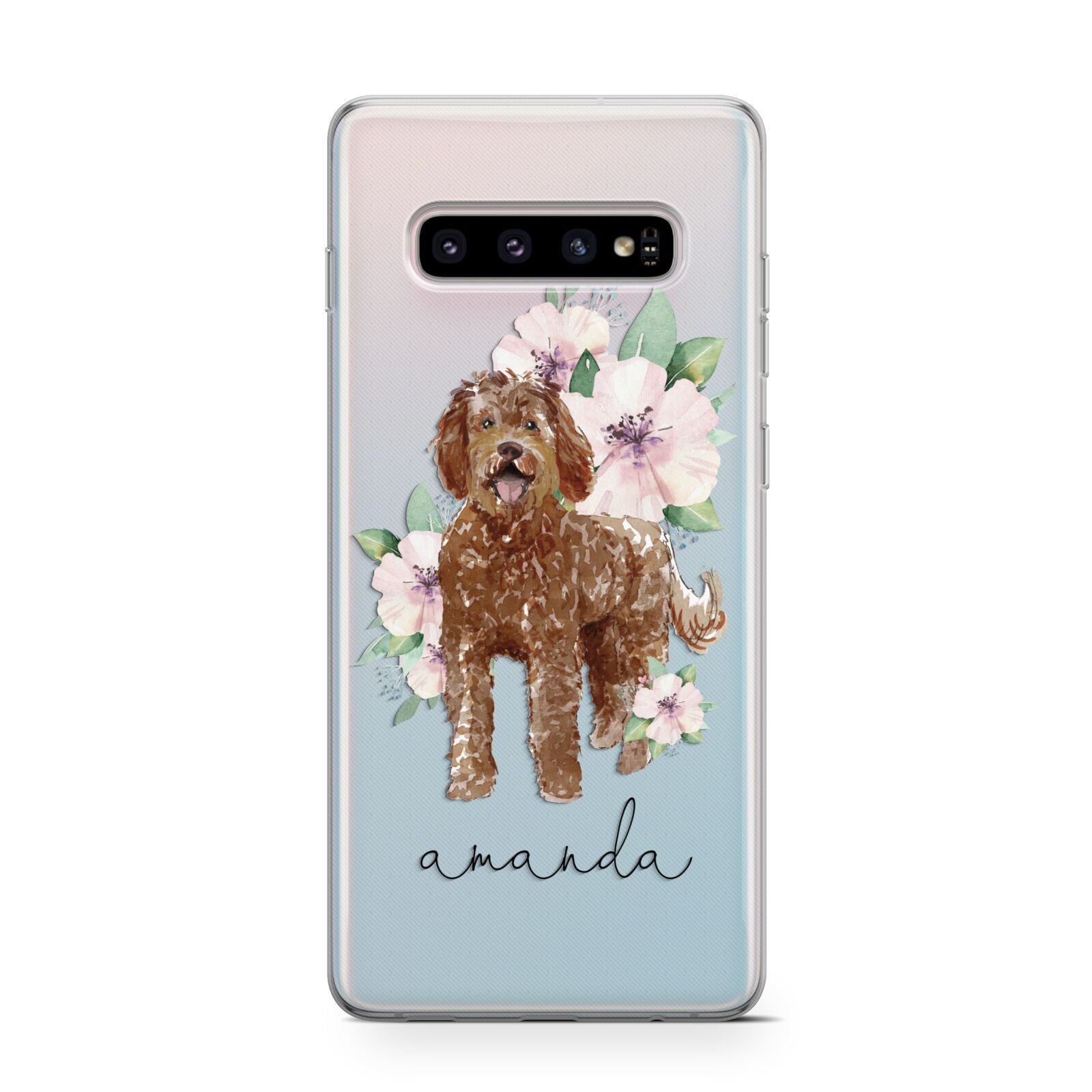 Personalised Labradoodle Protective Samsung Galaxy Case