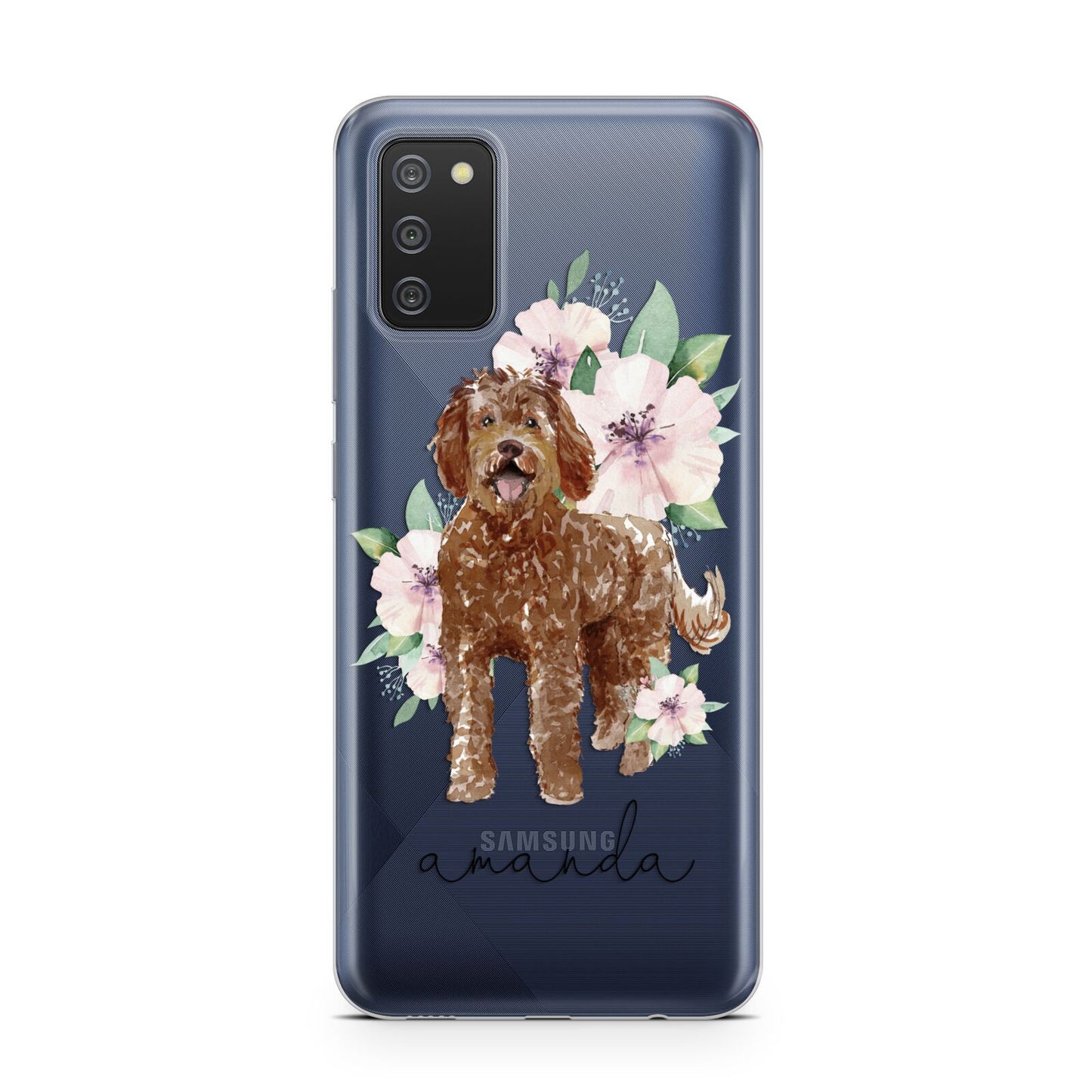 Personalised Labradoodle Samsung A02s Case