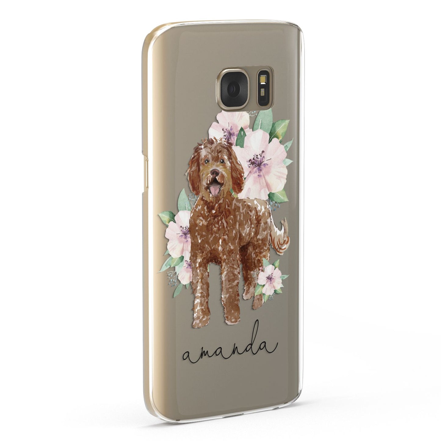 Personalised Labradoodle Samsung Galaxy Case Fourty Five Degrees