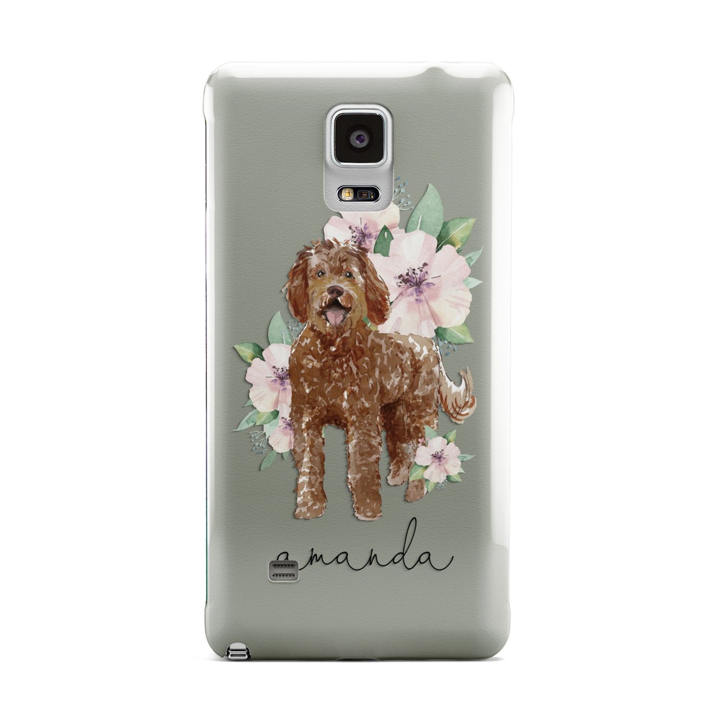 Personalised Labradoodle Samsung Galaxy Note 4 Case