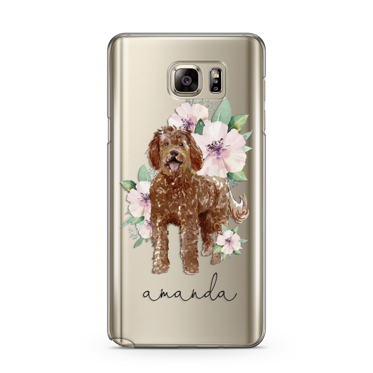Personalised Labradoodle Samsung Galaxy Note 5 Case