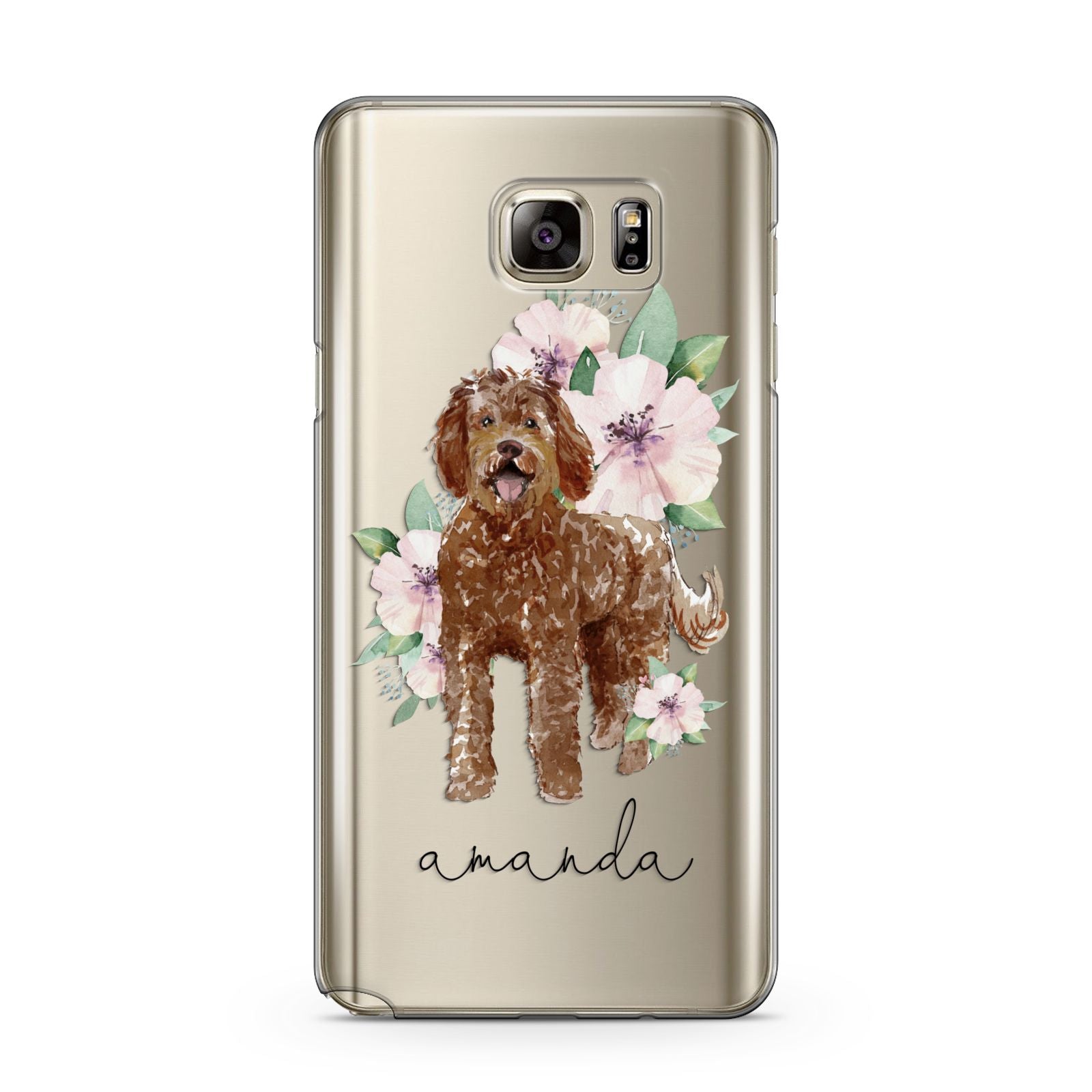Personalised Labradoodle Samsung Galaxy Note 5 Case