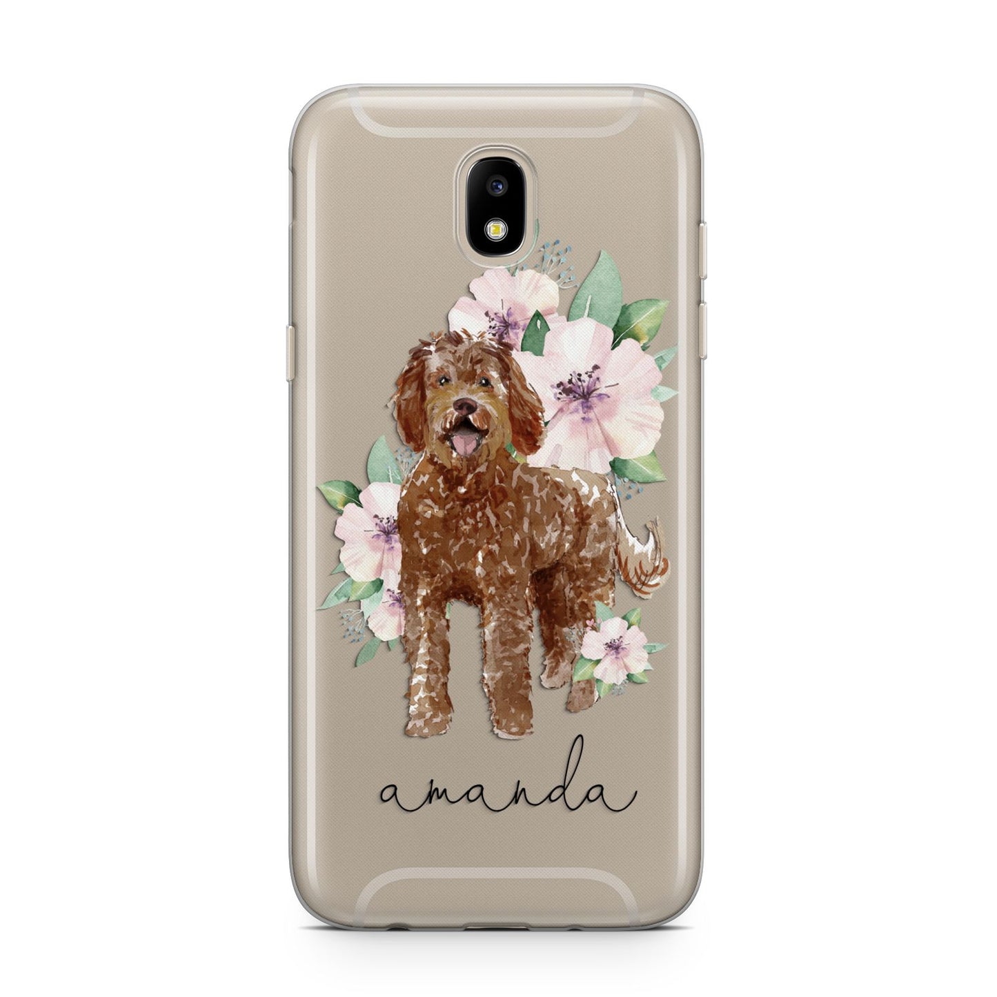 Personalised Labradoodle Samsung J5 2017 Case