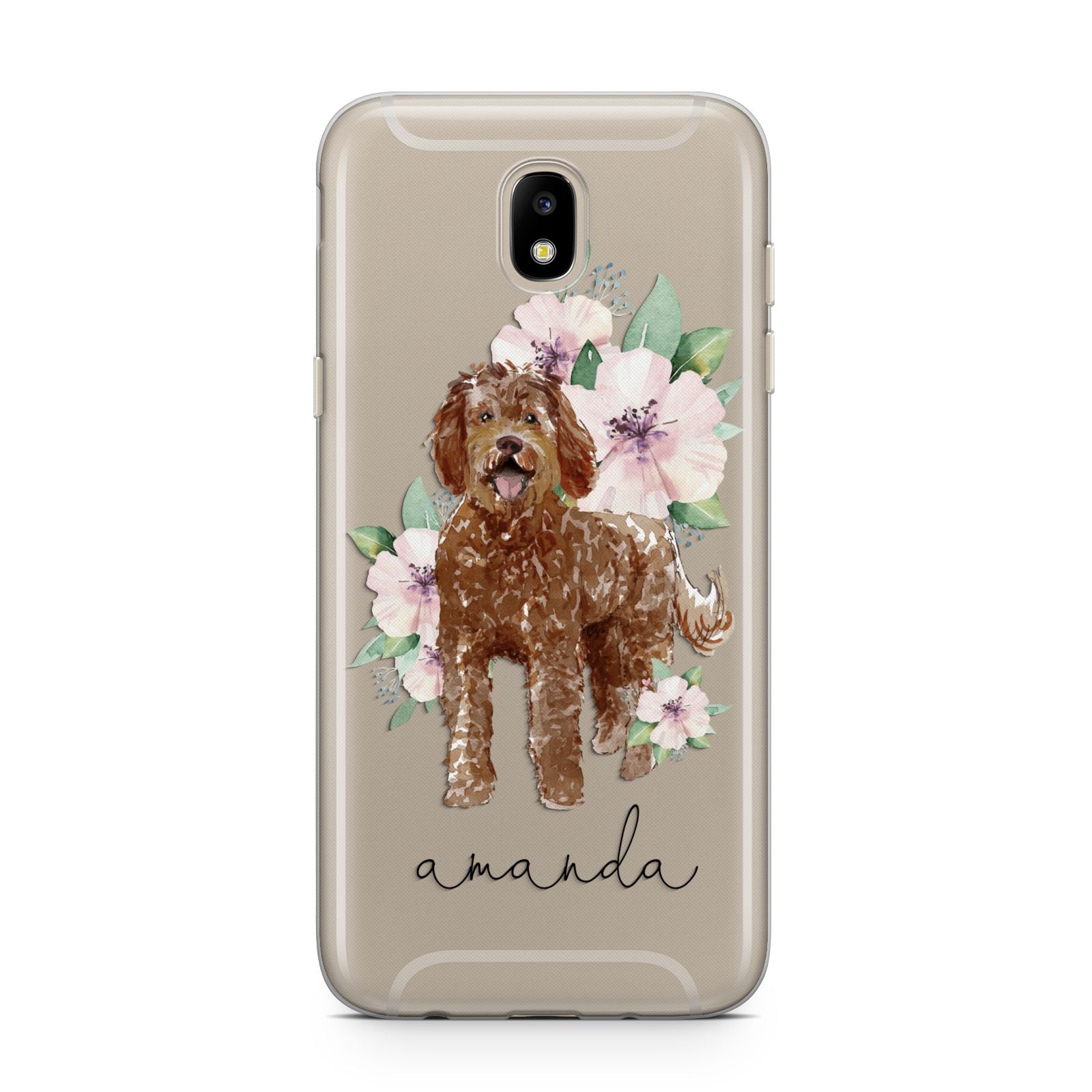 Personalised Labradoodle Samsung J5 2017 Case