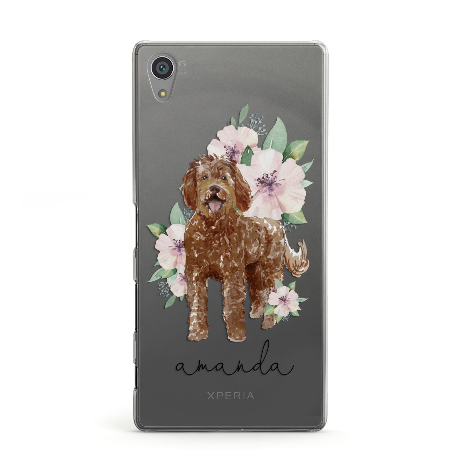 Personalised Labradoodle Sony Xperia Case