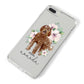 Personalised Labradoodle iPhone 8 Plus Bumper Case on Silver iPhone Alternative Image