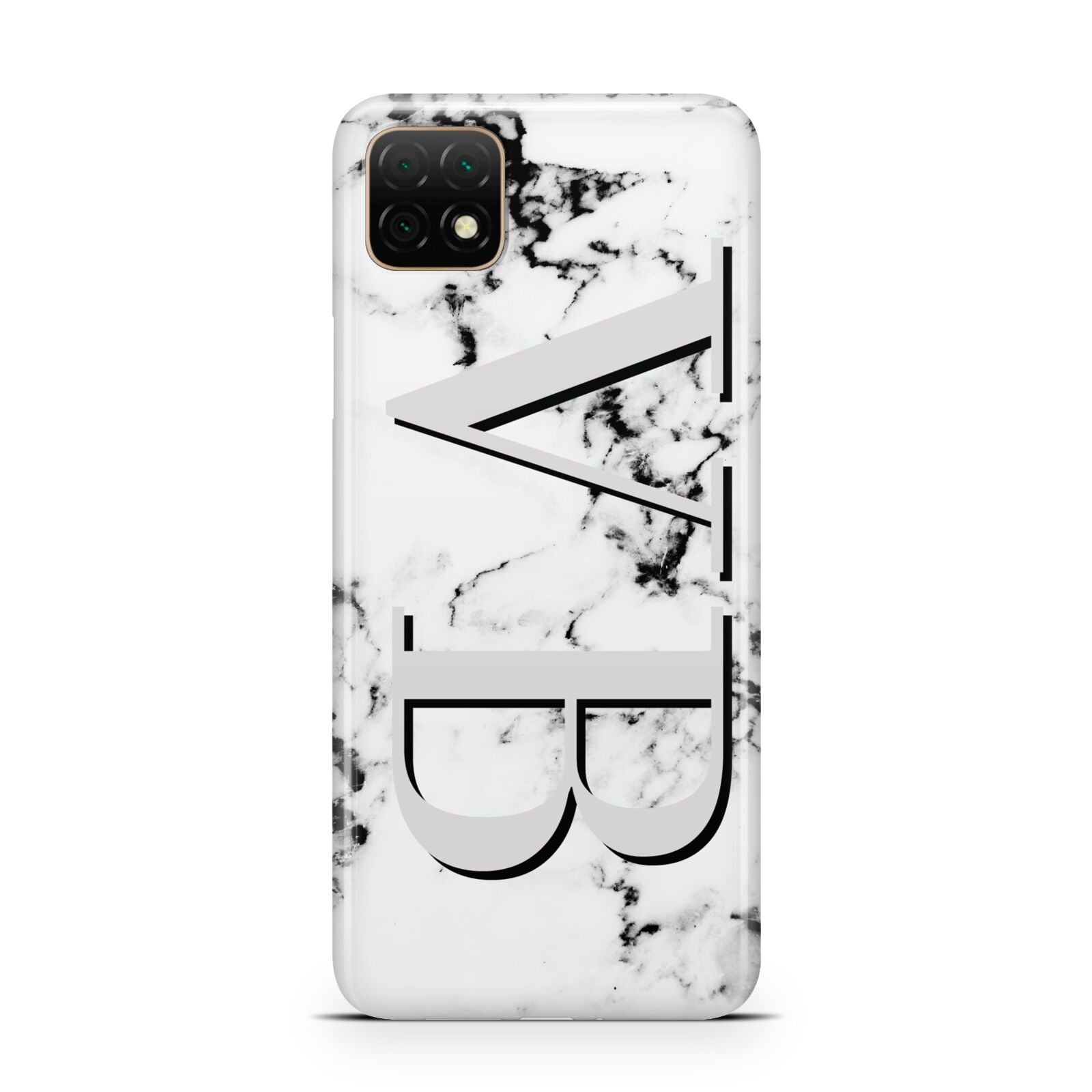Personalised Landscape Initials With Marble Huawei Enjoy 20 Phone Case