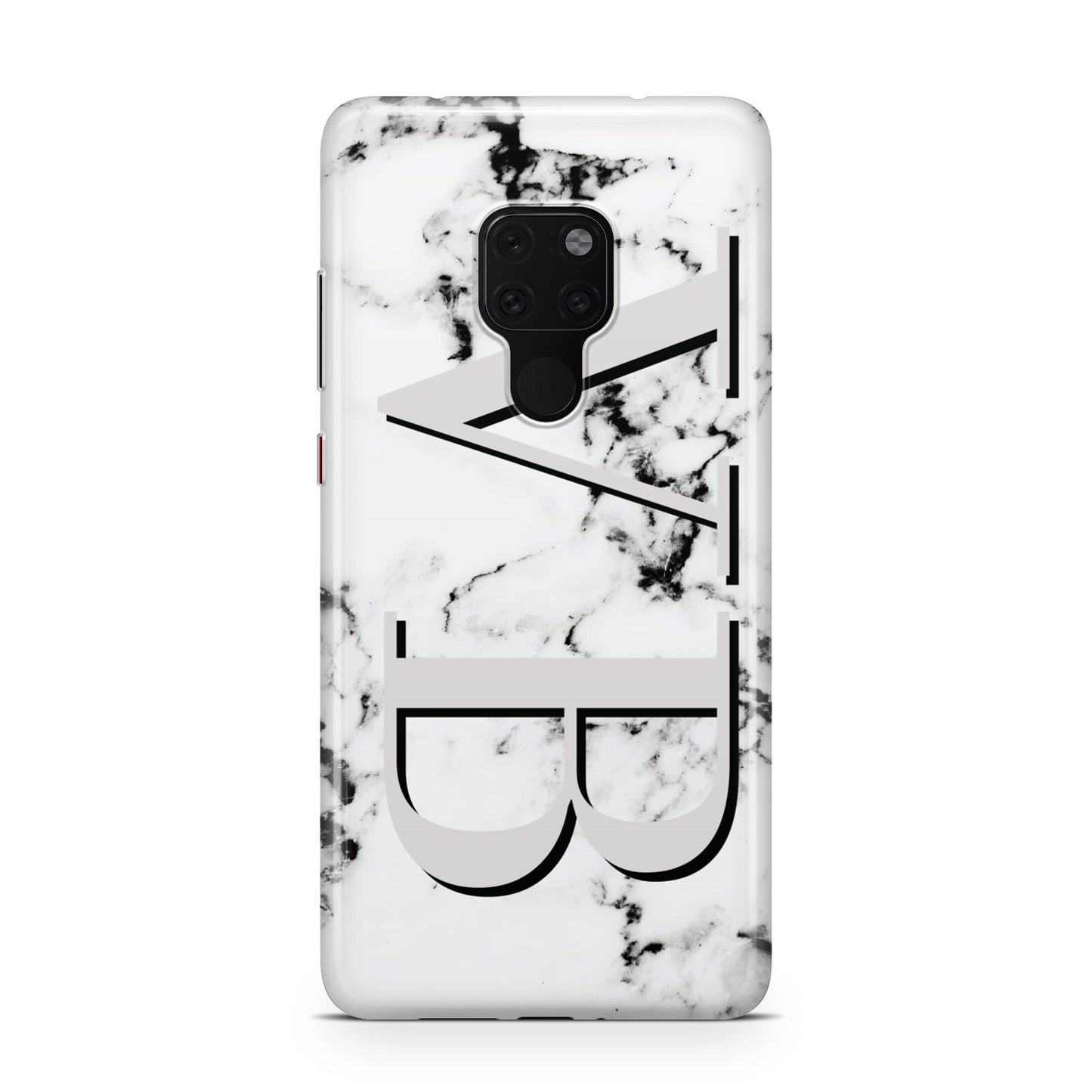 Personalised Landscape Initials With Marble Huawei Mate 20 Phone Case