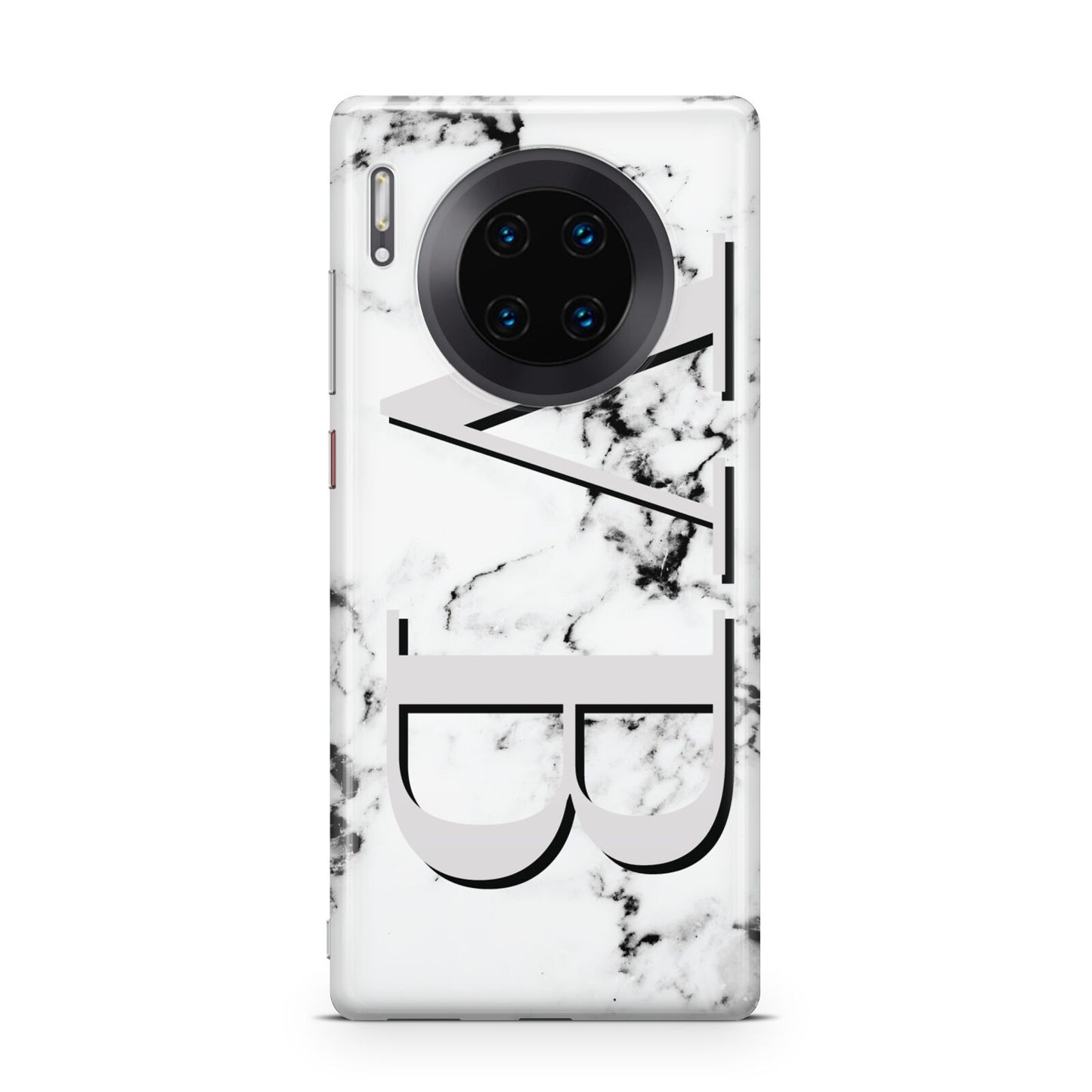 Personalised Landscape Initials With Marble Huawei Mate 30 Pro Phone Case