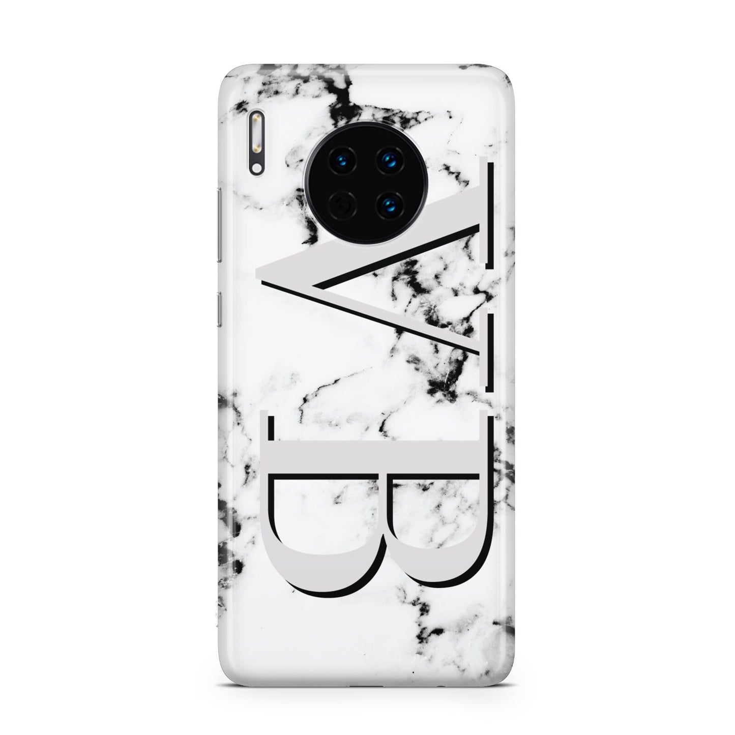 Personalised Landscape Initials With Marble Huawei Mate 30