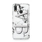 Personalised Landscape Initials With Marble Huawei P20 Lite Phone Case