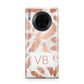 Personalised Leaf Marble Initials Huawei Mate 30 Pro Phone Case