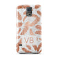 Personalised Leaf Marble Initials Samsung Galaxy S5 Case
