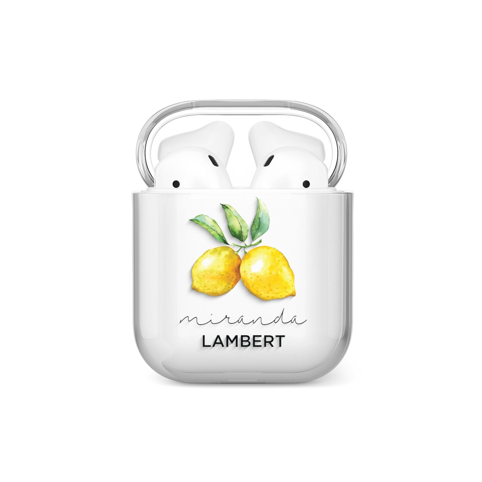Personalised Lemon Bunches AirPods Case