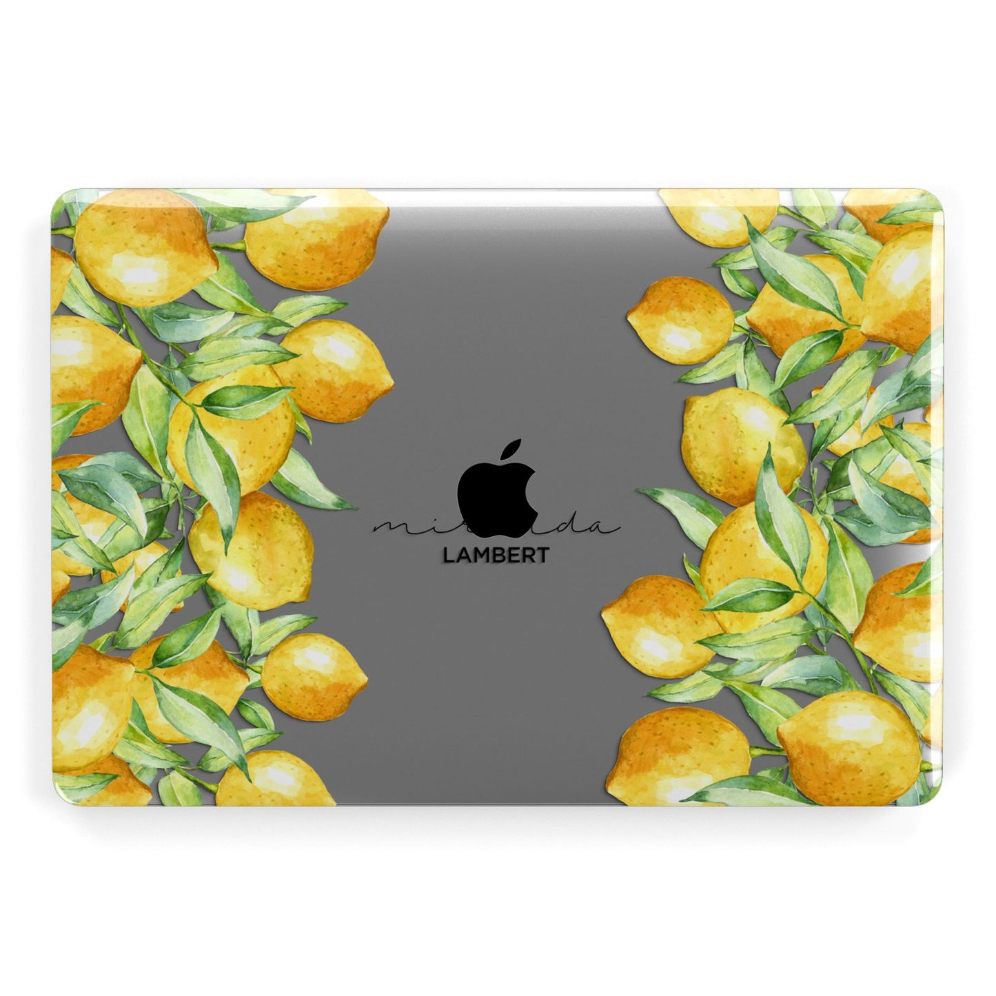 Personalised Lemon Bunches Apple MacBook Case