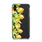 Personalised Lemon Bunches Apple iPhone Xs Max Impact Case Black Edge on Black Phone