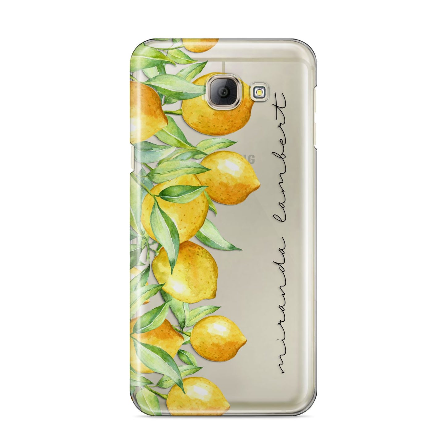 Personalised Lemon Bunches Samsung Galaxy A8 2016 Case