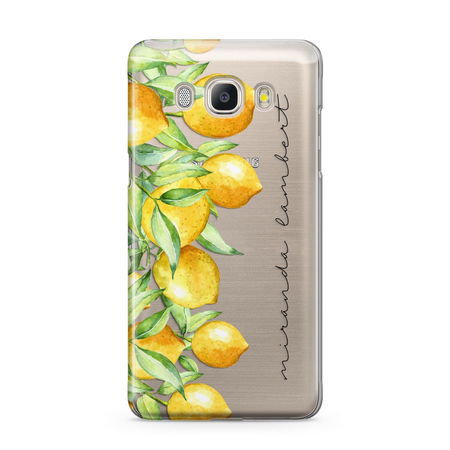 Personalised Lemon Bunches Samsung Galaxy J5 2016 Case