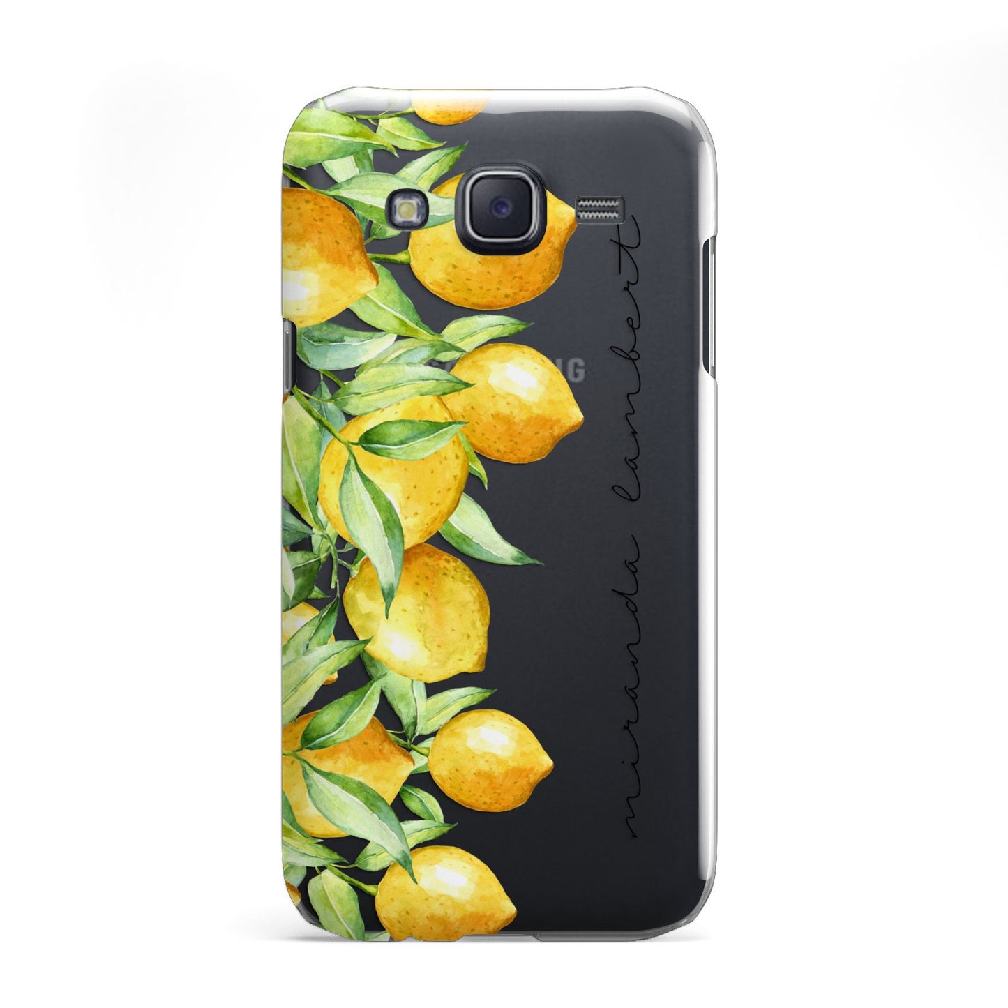Personalised Lemon Bunches Samsung Galaxy J5 Case