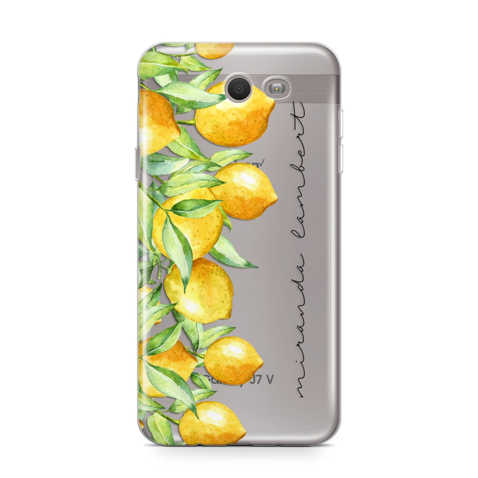 Personalised Lemon Bunches Samsung Galaxy J7 2017 Case