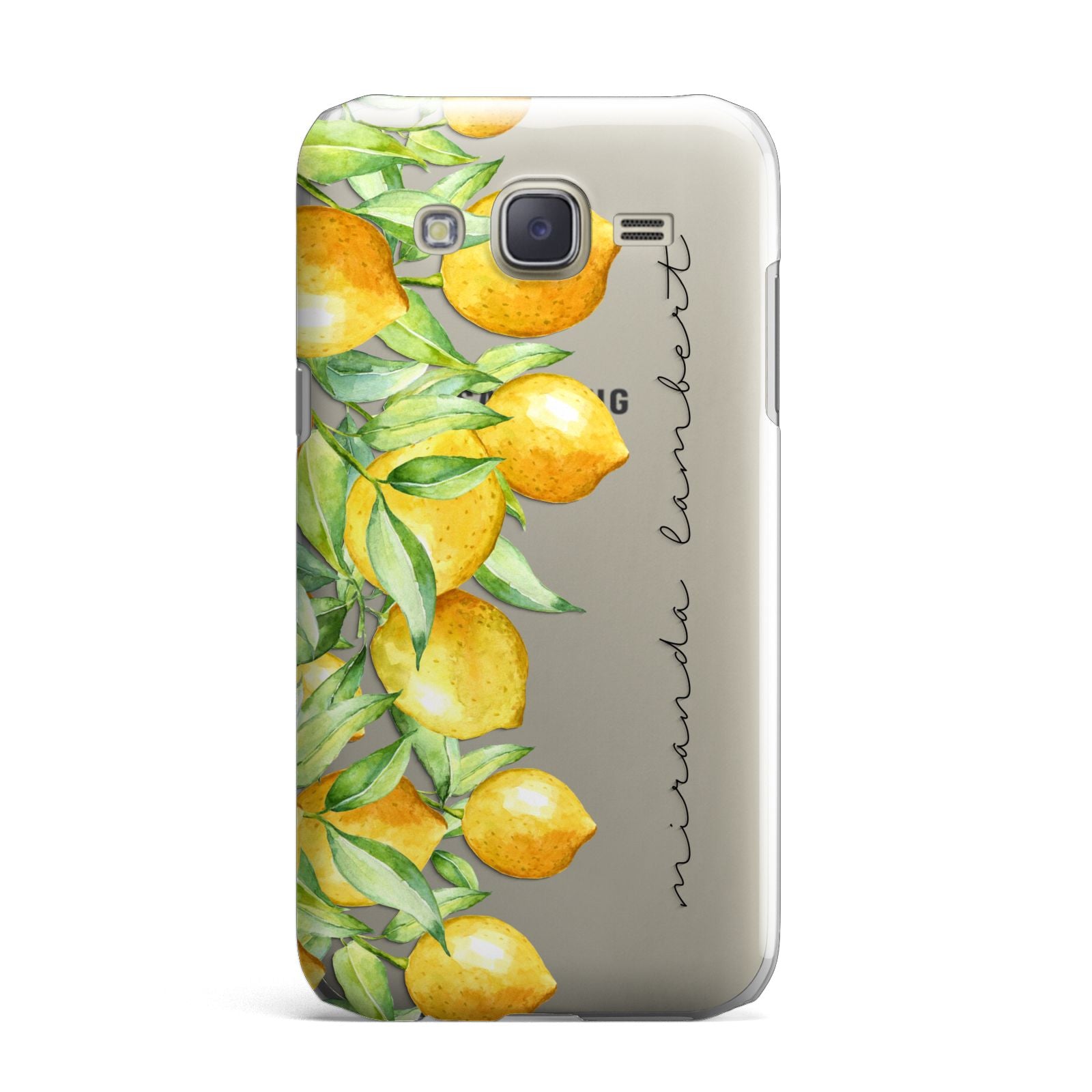 Personalised Lemon Bunches Samsung Galaxy J7 Case