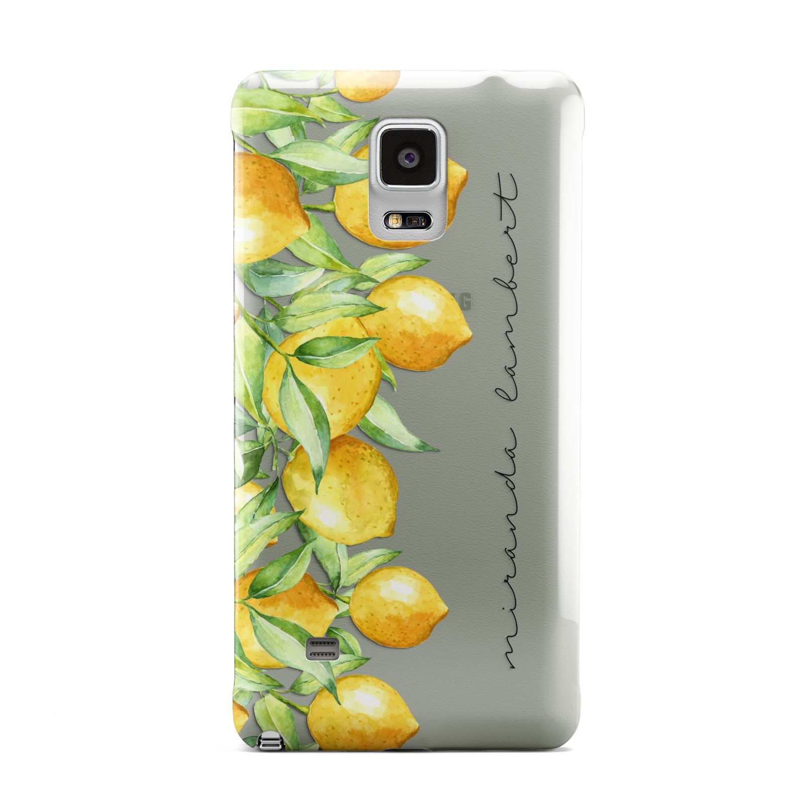 Personalised Lemon Bunches Samsung Galaxy Note 4 Case