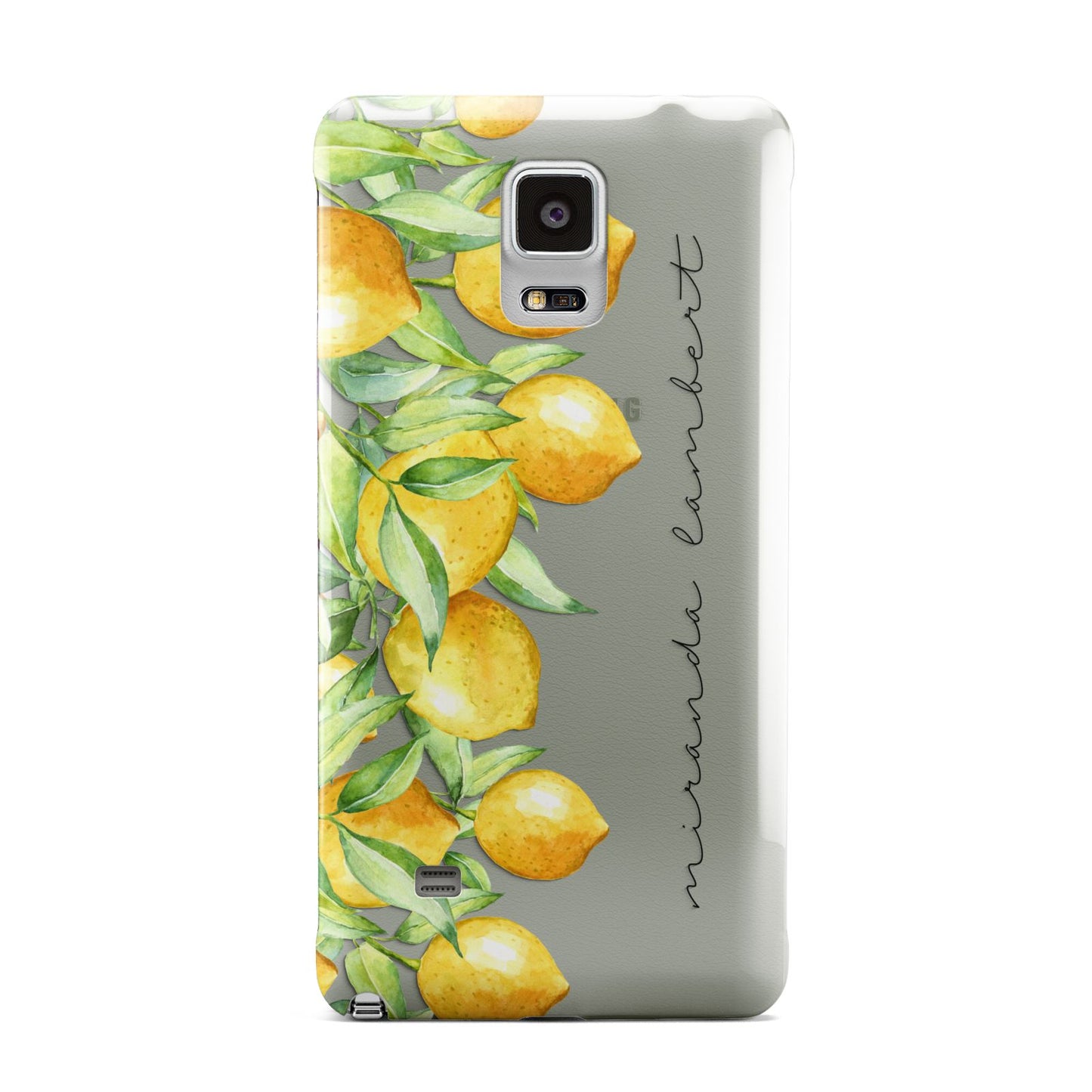 Personalised Lemon Bunches Samsung Galaxy Note 4 Case