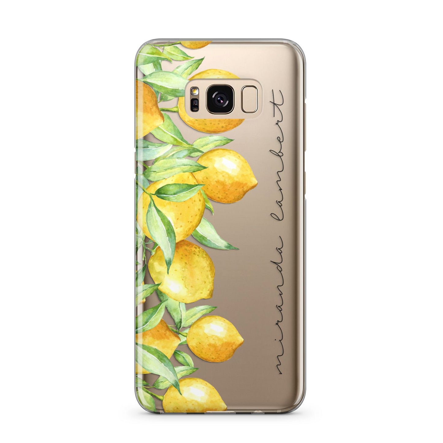 Personalised Lemon Bunches Samsung Galaxy S8 Plus Case