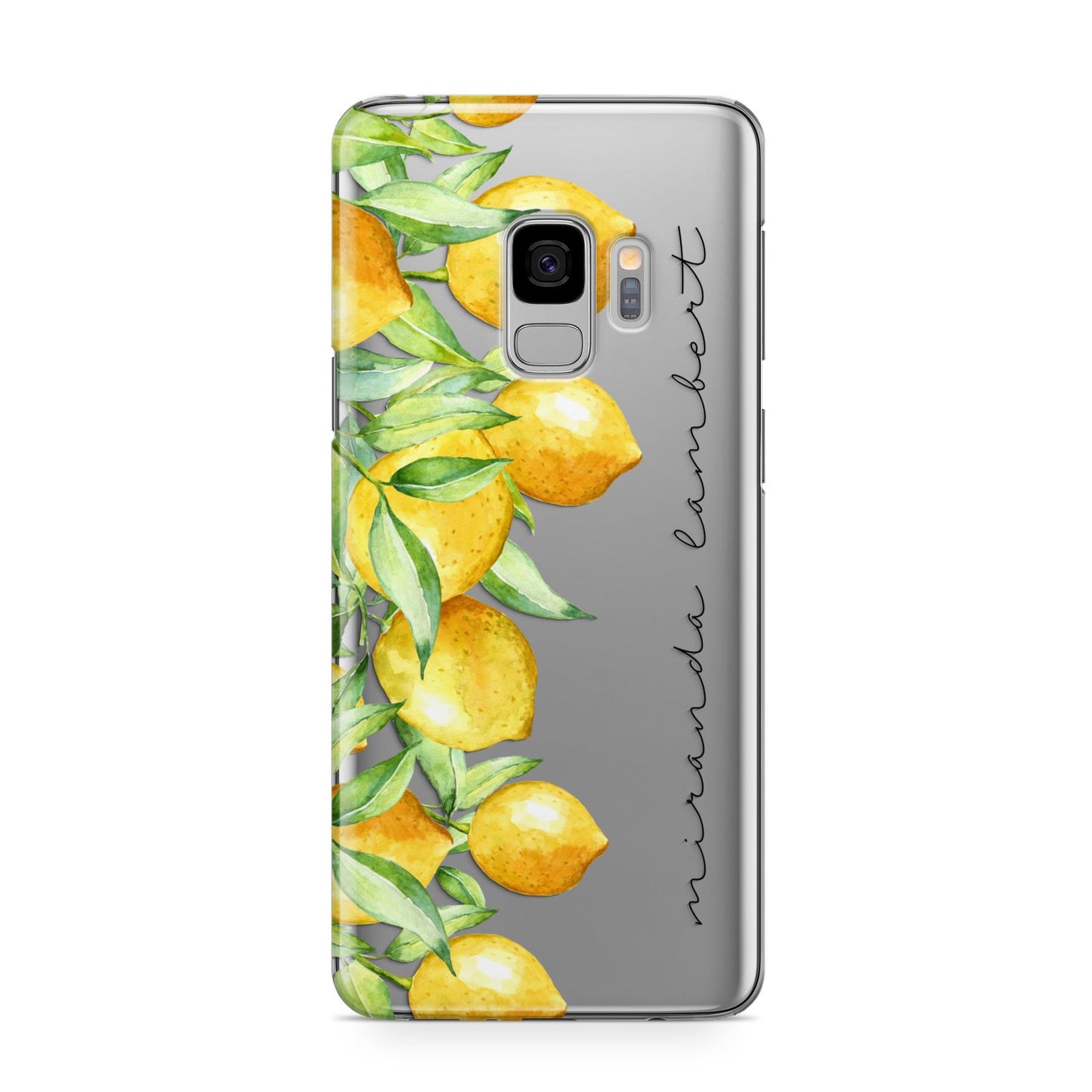 Personalised Lemon Bunches Samsung Galaxy S9 Case