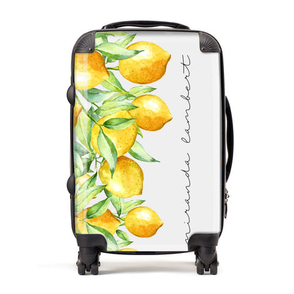 Personalised Lemon Bunches Suitcase