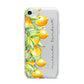 Personalised Lemon Bunches iPhone 7 Bumper Case on Silver iPhone