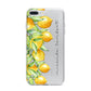 Personalised Lemon Bunches iPhone 7 Plus Bumper Case on Silver iPhone