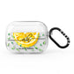 Personalised Lemon Slice AirPods Pro Clear Case