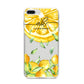 Personalised Lemon Slice iPhone 8 Plus Bumper Case on Silver iPhone