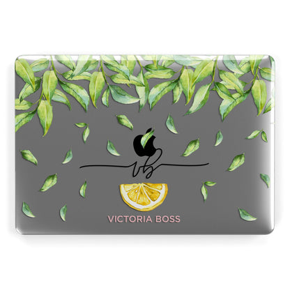 Personalised Lemon Wedge Apple MacBook Case