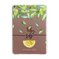 Personalised Lemon Wedge Apple iPad Rose Gold Case