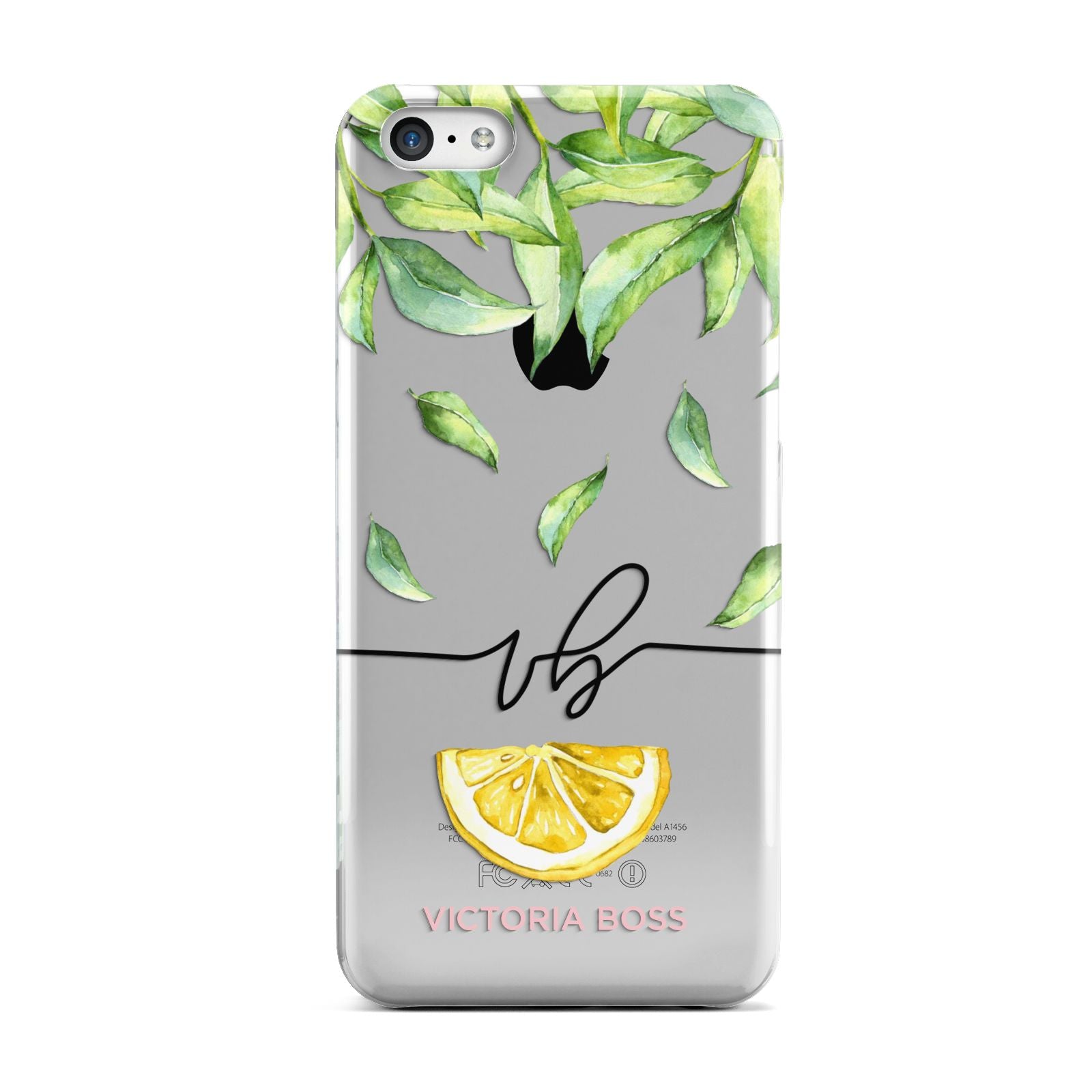 Personalised Lemon Wedge Apple iPhone 5c Case