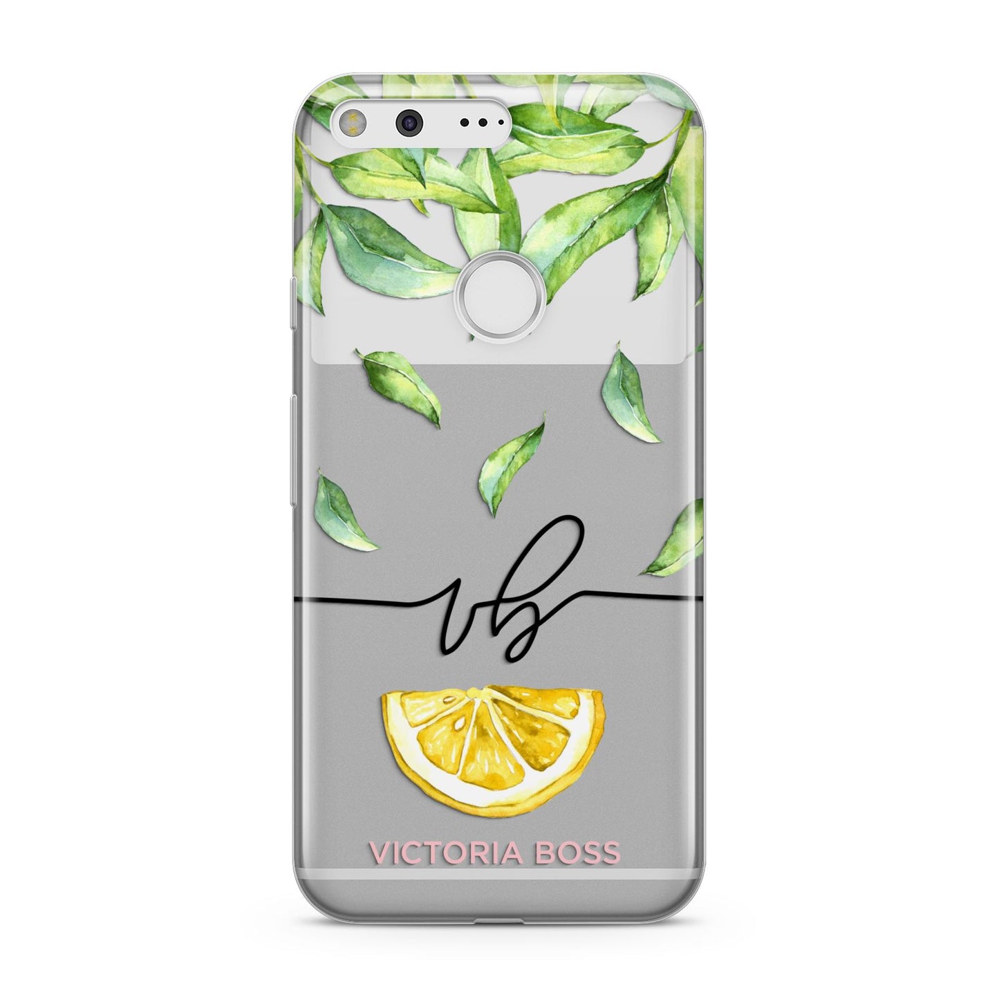 Personalised Lemon Wedge Google Pixel Case
