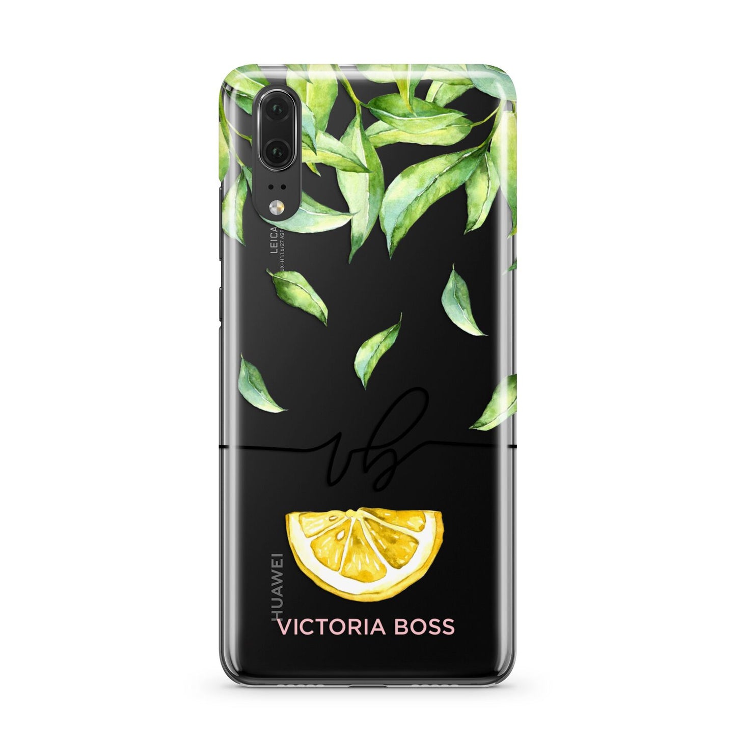 Personalised Lemon Wedge Huawei P20 Phone Case