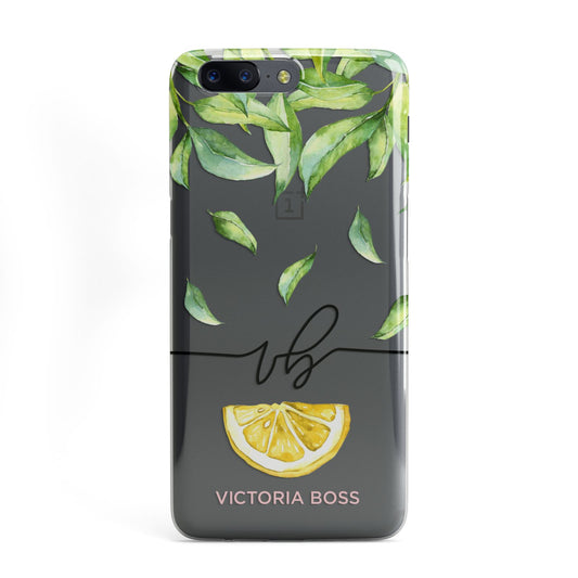 Personalised Lemon Wedge OnePlus Case