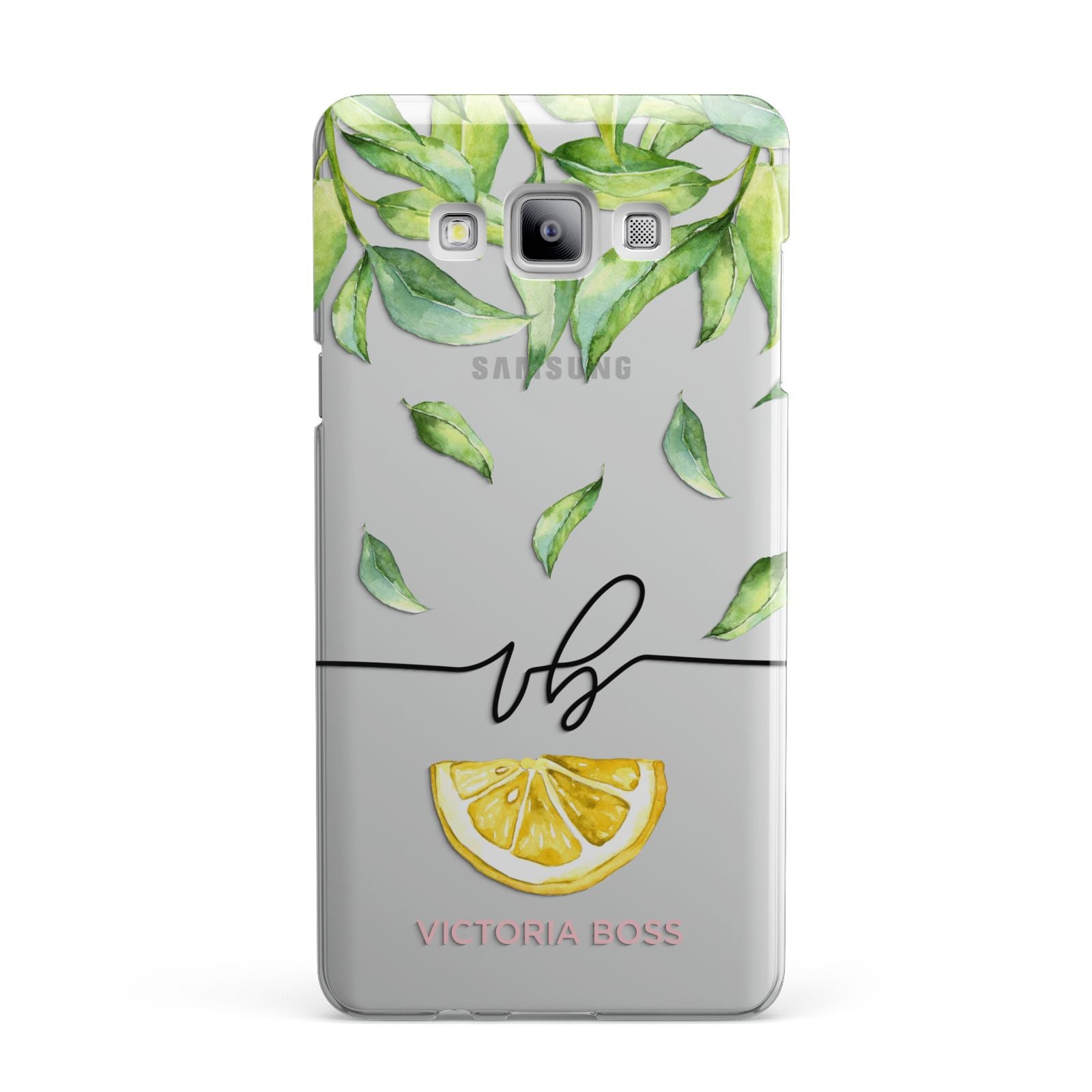 Personalised Lemon Wedge Samsung Galaxy A7 2015 Case